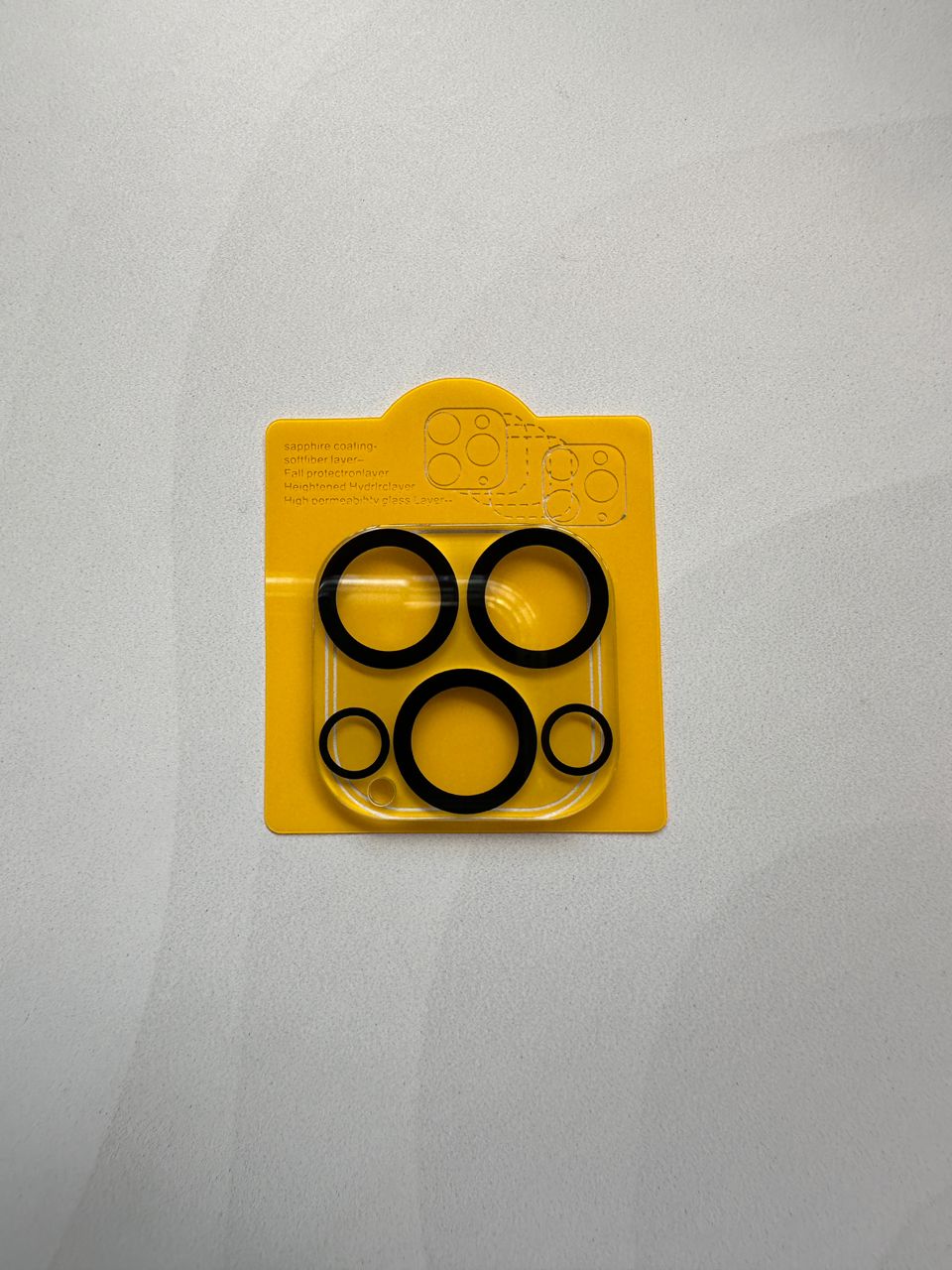 iPhone 13 Pro Max trasparente con borde negro 