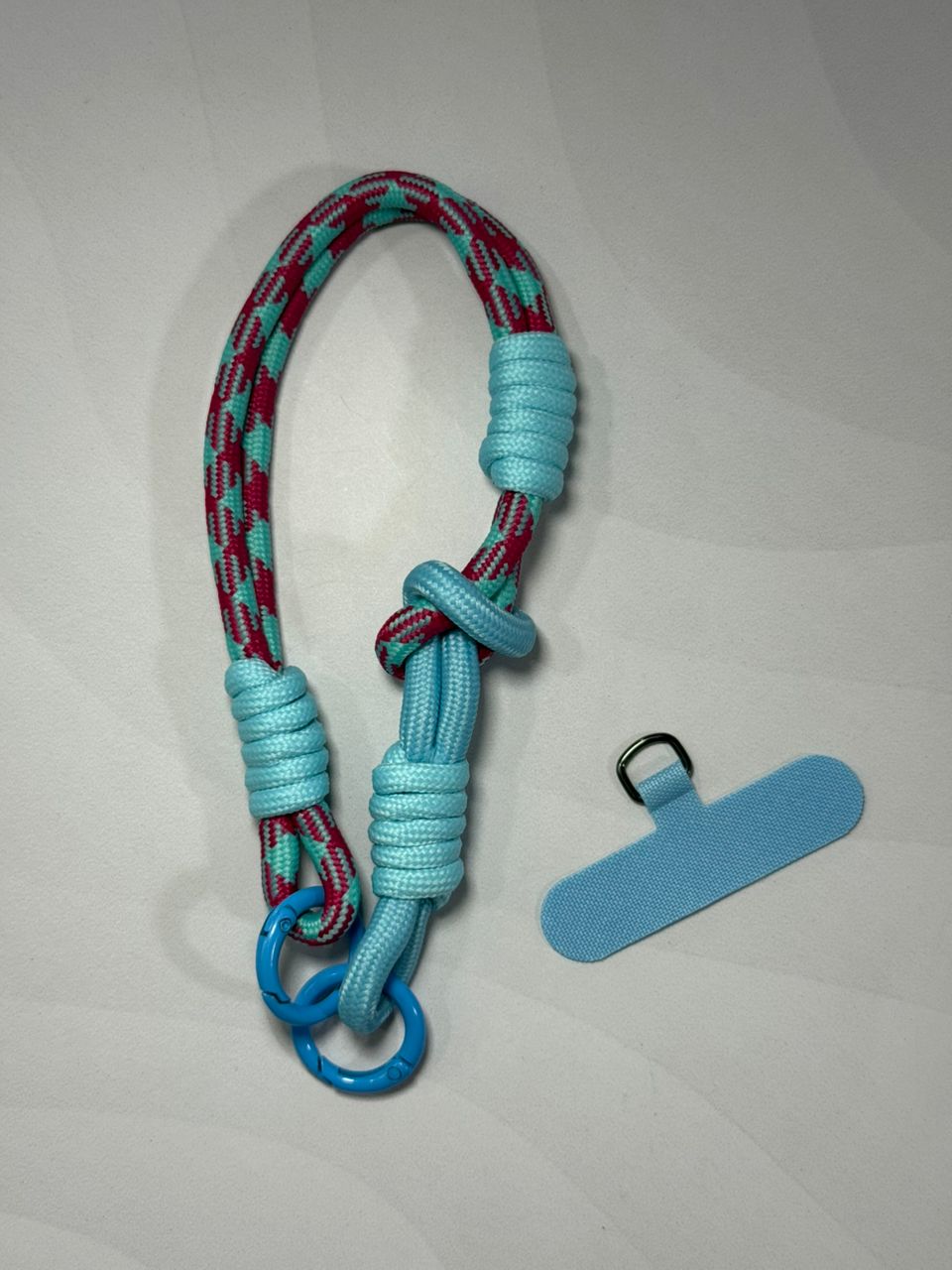 Strap azul con fucsia 