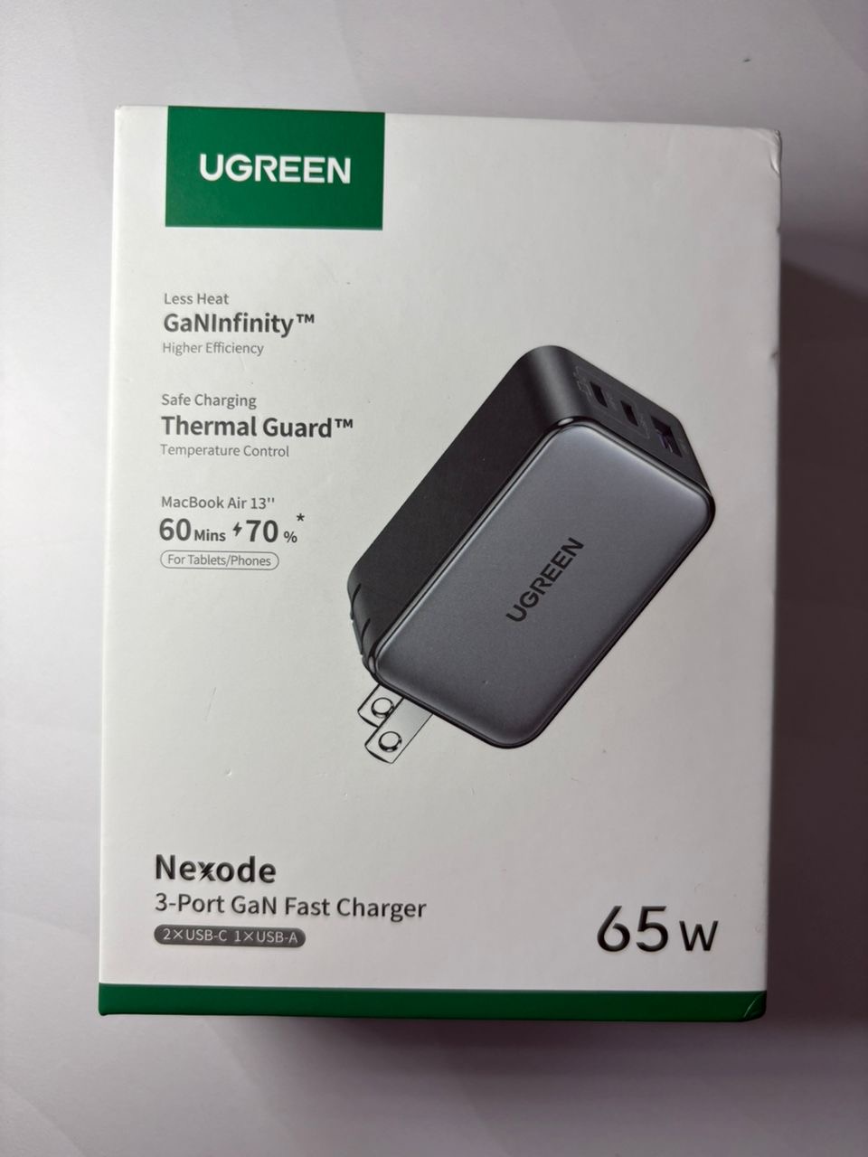 Cubo 65w Marca Ugreen