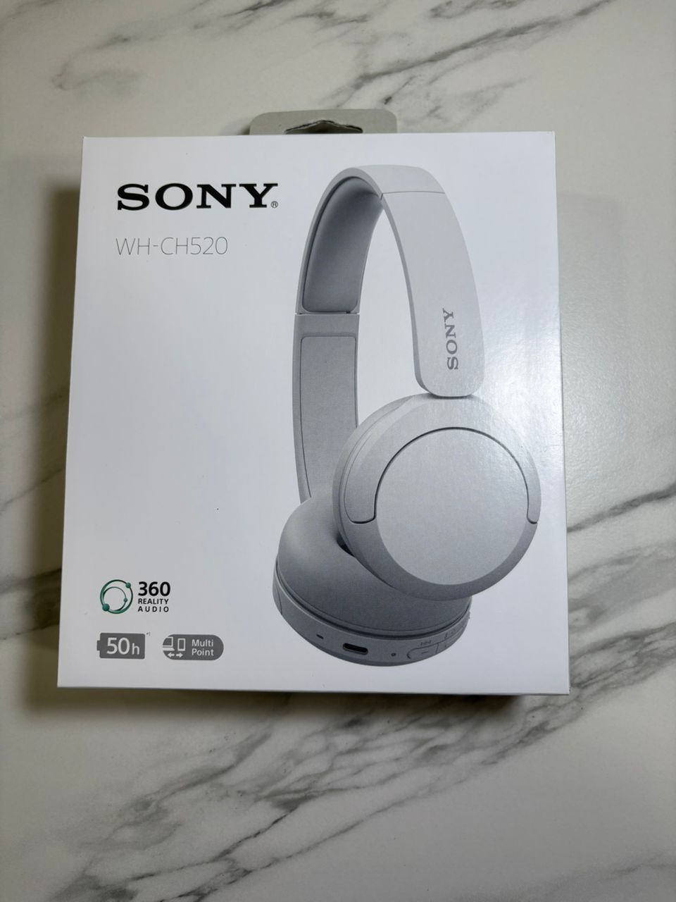Audífonos Sony WH-CH520 (Blanco)