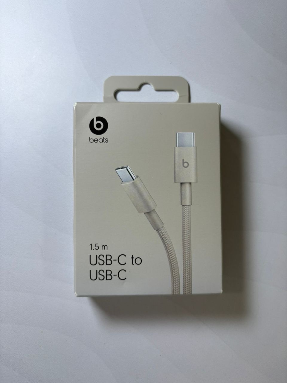 Cable Tipo C Marca Beats (beige)